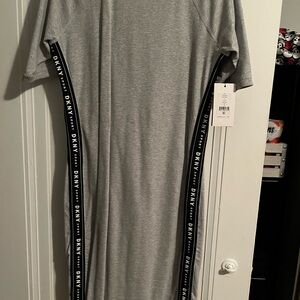 DKNY Sport Heather Gray Top